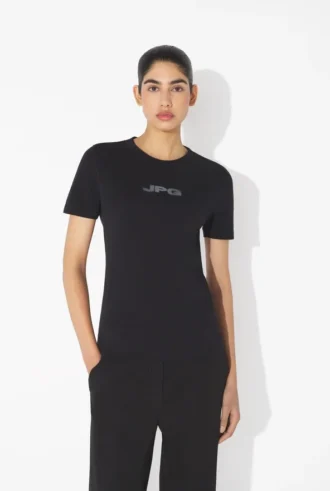 Camiseta Baby Tee JPG negra