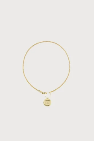 Collar «325» en tono dorado