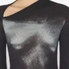 El body plateado con estampado «Body Dust» El body plateado con estampado «Body Dust»