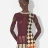 El top de patchwork