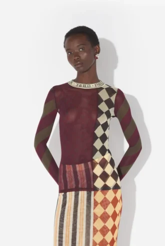 El top de patchwork