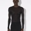 El top flocado de Jean Paul Gaultier