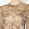 El top Madaillon beige El top Madaillon beige