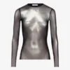 El top plateado Body Dust
