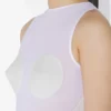 El vestido cónico blanco