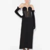 El vestido corsé bimaterial