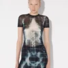 El vestido corto negro Squeletor El vestido corto negro Squeletor