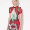 El vestido corto rojo Squeletor El vestido corto rojo Squeletor