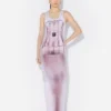 El vestido de punto con efecto corsé trampantojo El vestido de punto con efecto corsé trampantojo