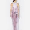 El vestido de punto con efecto corsé trampantojo El vestido de punto con efecto corsé trampantojo