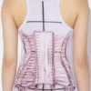 El vestido de punto con efecto corsé trampantojo El vestido de punto con efecto corsé trampantojo