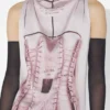 El vestido drapeado con efecto Corsés Trompe-L’œIl El vestido drapeado con efecto Corsés Trompe-L’œIl