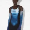 El vestido largo con tirantes «Le Male»