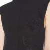 El vestido largo de lentejuelas