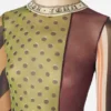 El vestido largo de patchwork
