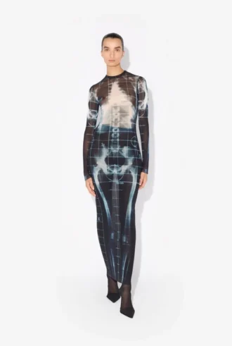 El vestido largo negro Squeletor El vestido largo negro Squeletor