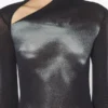 El vestido largo plateado Body Dust El vestido largo plateado Body Dust