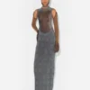 El vestido largo Príncipe de Gales El vestido largo Príncipe de Gales