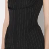 El vestido largo tipo bustier El vestido largo tipo bustier