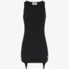 El vestido negro con liguero El vestido negro con liguero