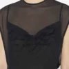 El vestido «Tattoo Ruban» con estampado flocado