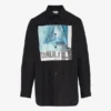 La camisa negra oversize «Water» La camisa negra oversize «Water»