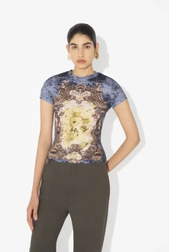 La camiseta azul Madaillon