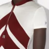 La camiseta blanca con Chevrons La camiseta blanca con Chevrons