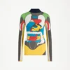 La camiseta Body Map Partes de arriba
