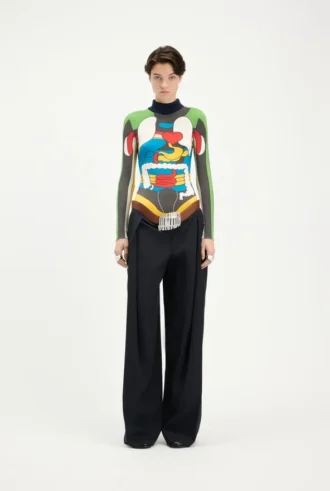 La camiseta Body Map Partes de arriba