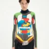 La camiseta Body Map Partes de arriba