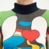 La camiseta Body Map Partes de arriba