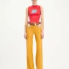 La camiseta sin mangas Junior Gaultier
