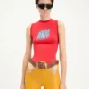La camiseta sin mangas Junior Gaultier