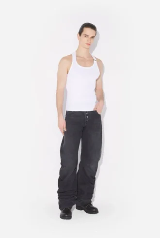 La camiseta sin mangas White Piercing