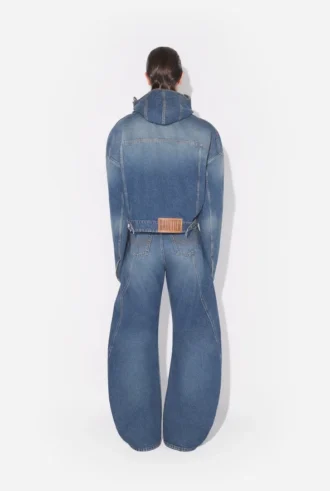 La chaqueta de doble denim