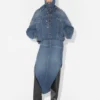 La chaqueta de doble denim La chaqueta de doble denim