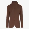 La chaqueta de traje con capucha y rayas diplomáticas La chaqueta de traje con capucha y rayas diplomáticas