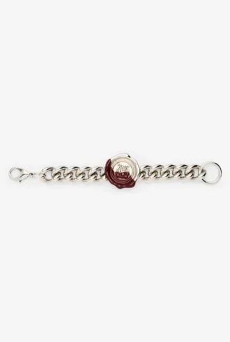 La pulsera con sello de cera