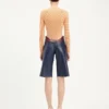 Los pantalones cortos con aberturas Los pantalones cortos con aberturas