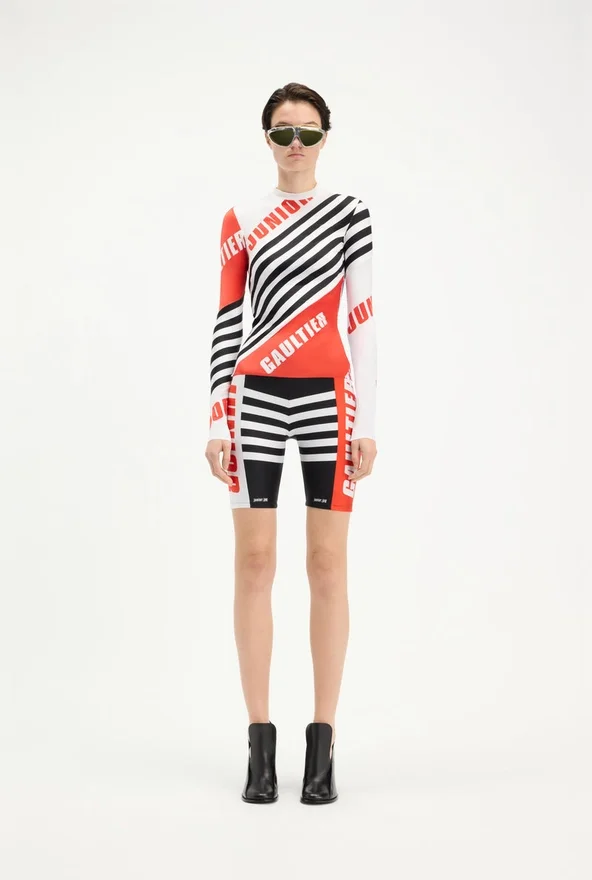 Los pantalones cortos de ciclista Junior Gaultier