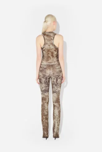 Los pantalones Madaillon beige