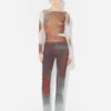 Los pantalones Red Blurry Roses