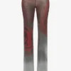Los pantalones Red Blurry Roses