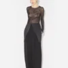 Pantalones de traje con detalle de body