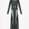 Reedición: el vestido con estampado de lunares blancos y negros Reedición: el vestido con estampado de lunares blancos y negros