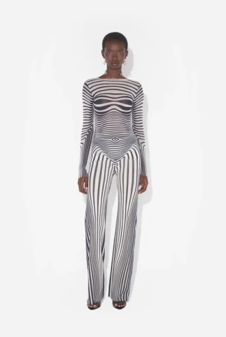Reedición – Top azul marino Body Morph