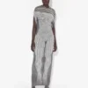 Vestido largo drapeado Body Morph Vestido largo drapeado Body Morph
